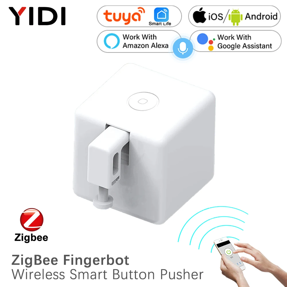 Smart Home Z Wave - Inteligente zigbee fingerbot interruptor automático sem