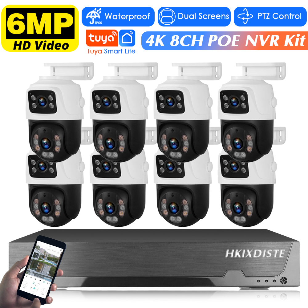 Smart Home Kits - H.265 sistema de vigilância de vídeo