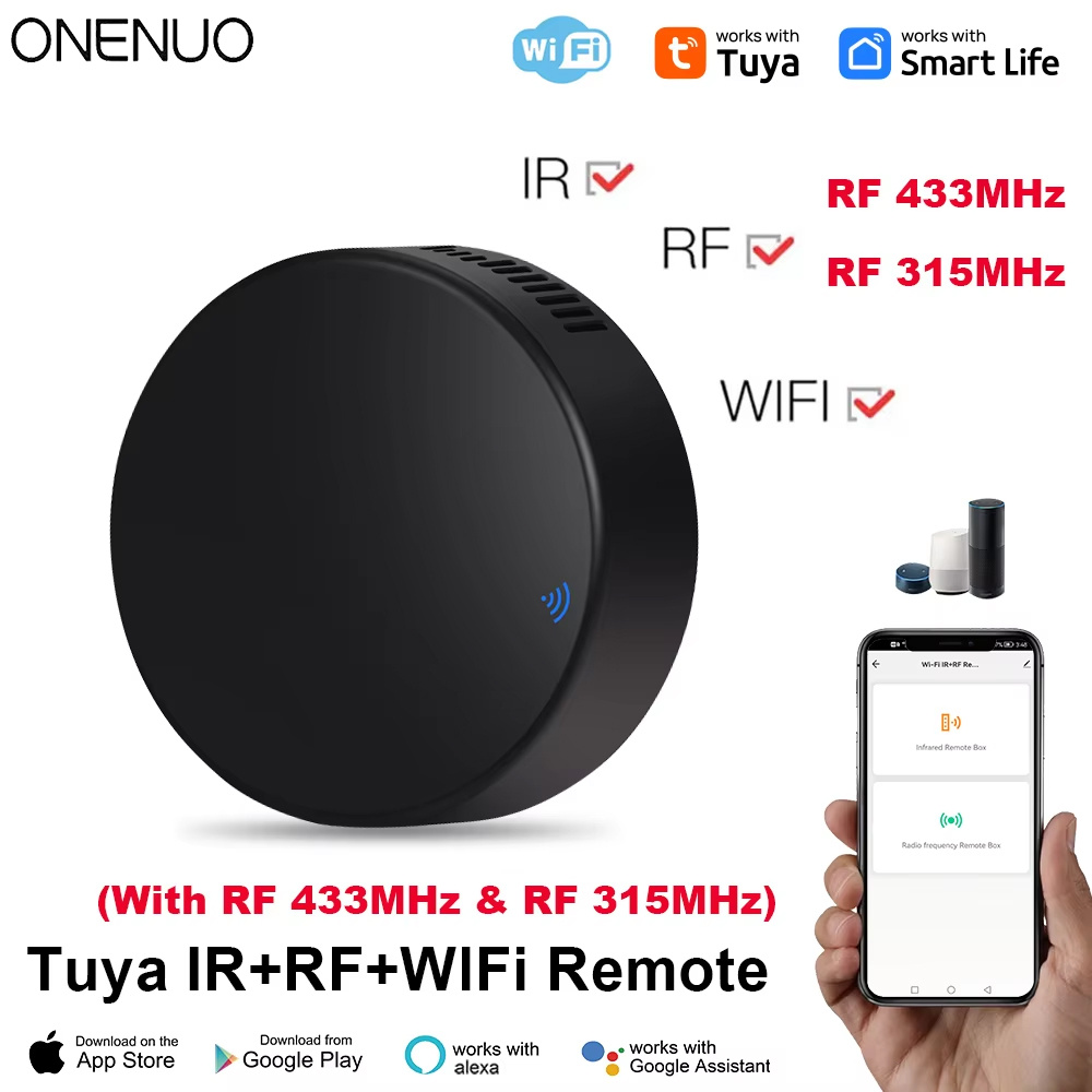 Universal Remote Smart Home - Tuya wifi rf ir controle remoto