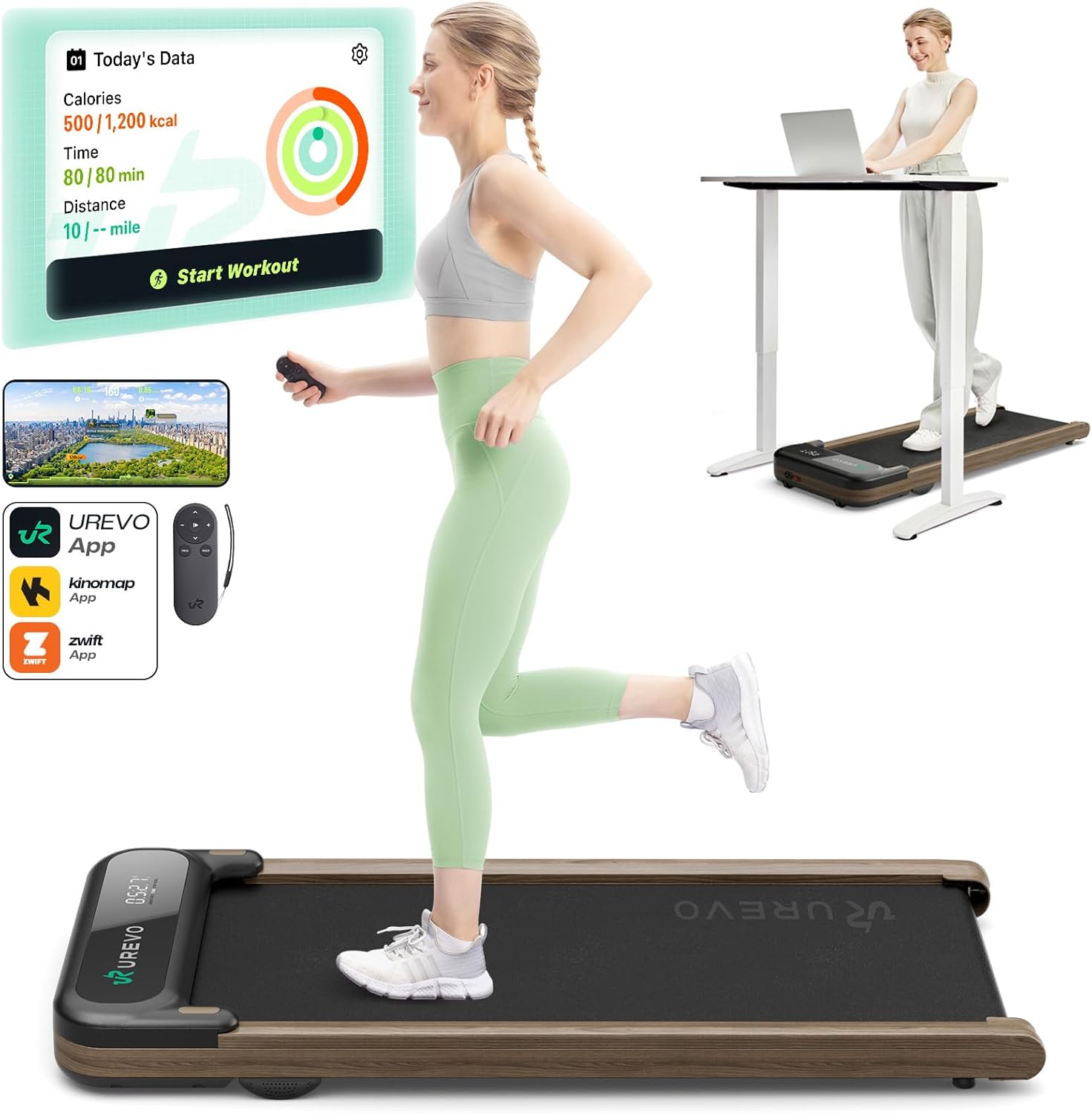 Smart Home Mod - Esteira Ergométrica para Uso Sob a