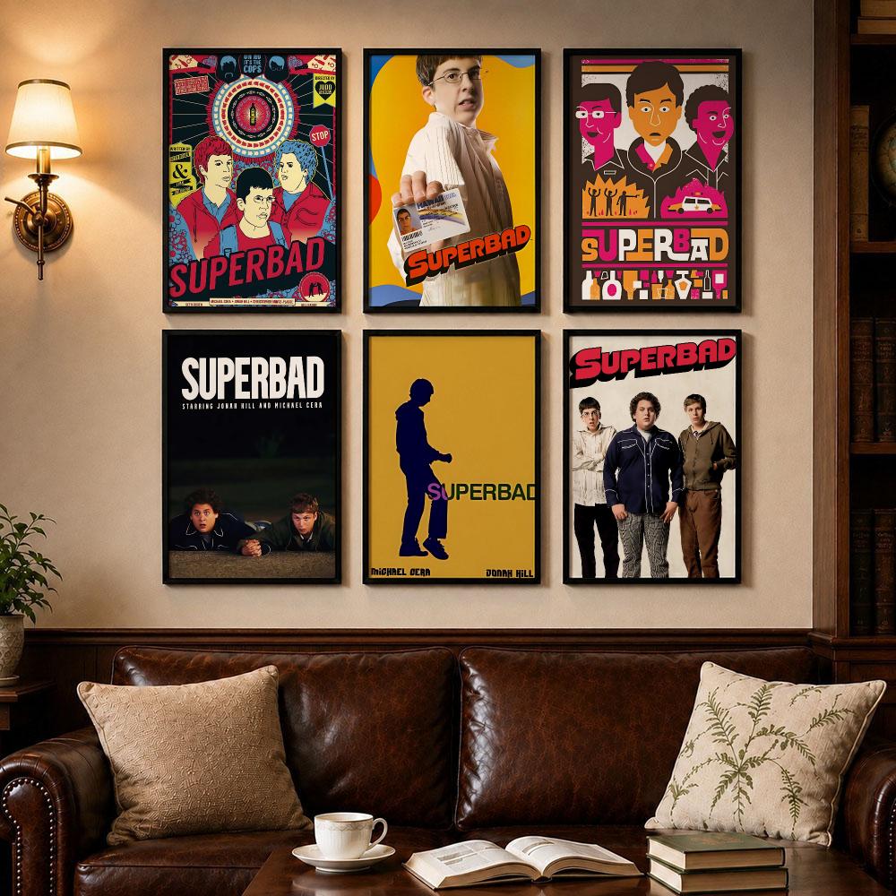 Smart Home Poster - Pôster de Filme Inteligente S-SuperbadS, Pôster