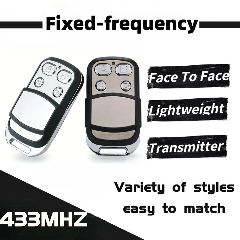 Universal Remote Smart Home - Controle Remoto Universal 433MHz para Abertura