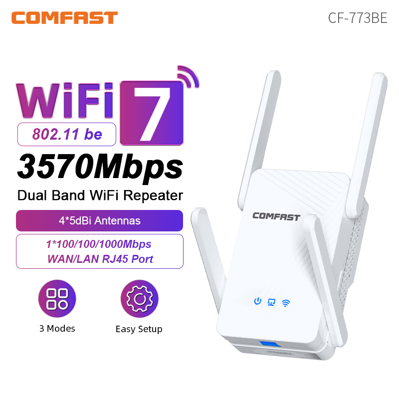 Smart Home Router - Comfast 3570mbps wifi repetidor extensor sem