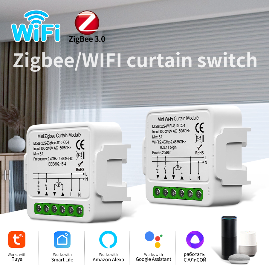 Smart Home Z Wave - Tuya inteligente zigbee/wifi módulo de interruptor