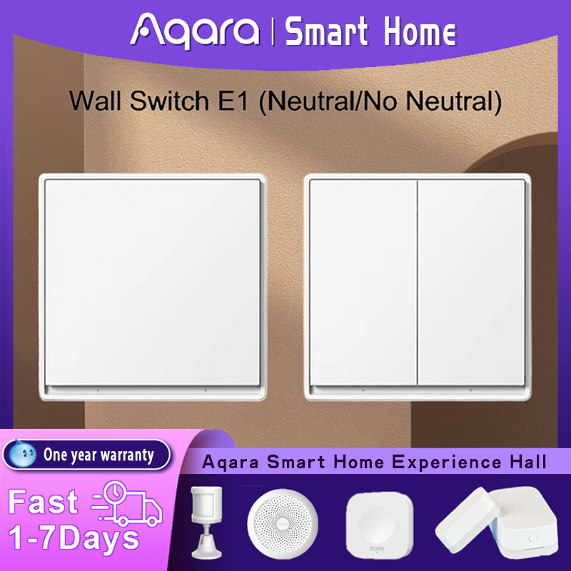 Smart Home Z Wave - Aqara interruptor de parede original, versão