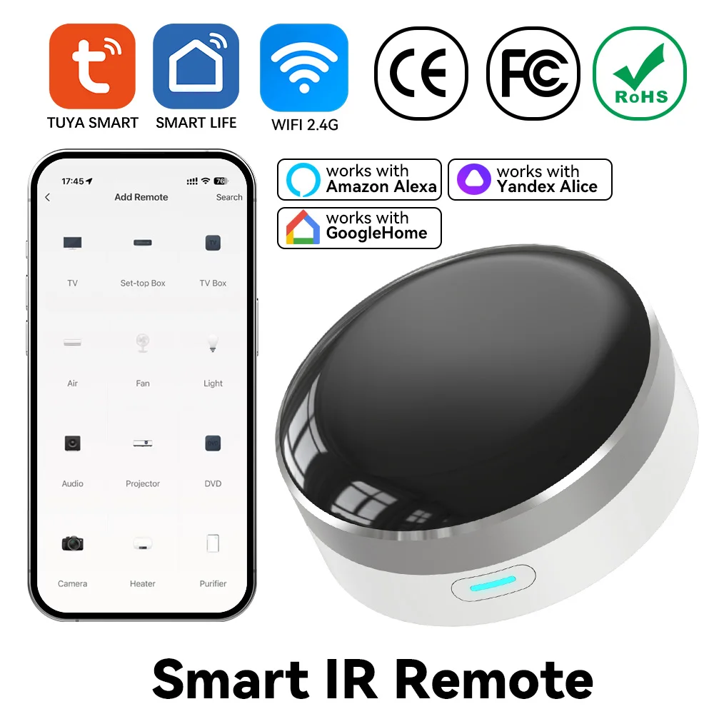 Universal Remote Smart Home - YFK Controle Remoto Universal WiFi Smart