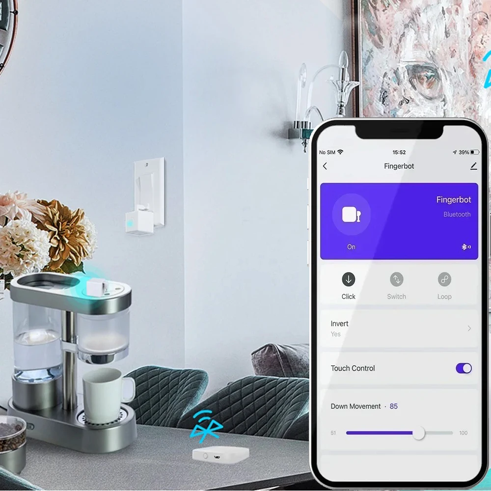 Inteligente zigbee fingerbot i - Smart Home Z Wave avaliação e preço