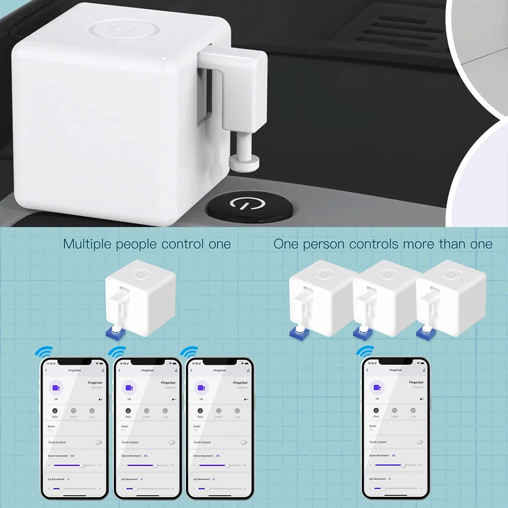 Inteligente zigbee fingerbot i - Smart Home Z Wave avaliação e preço