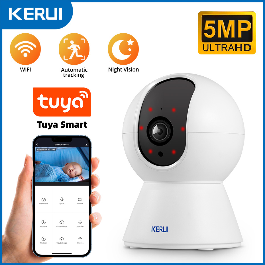 KERUI-Tuya Inteligente Mini Wi - Eufy Camera E220 avaliação e preço