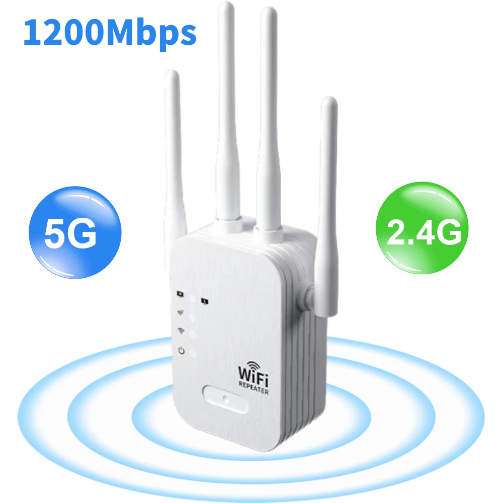 1200mbps wifi repetidor extens - Smart Home Router avaliação e preço