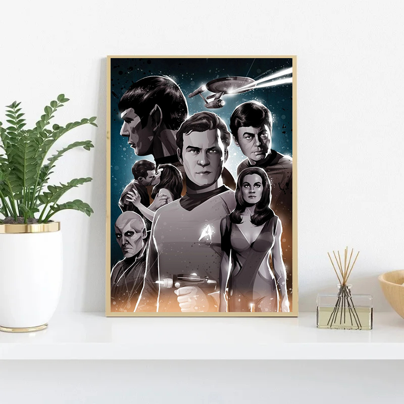Star trek_bridge comandante fi - Smart Home Poster avaliação e preço