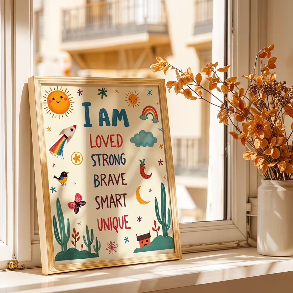 Arte de Parede Colorida 'Eu So - Smart Home Poster avaliação e preço