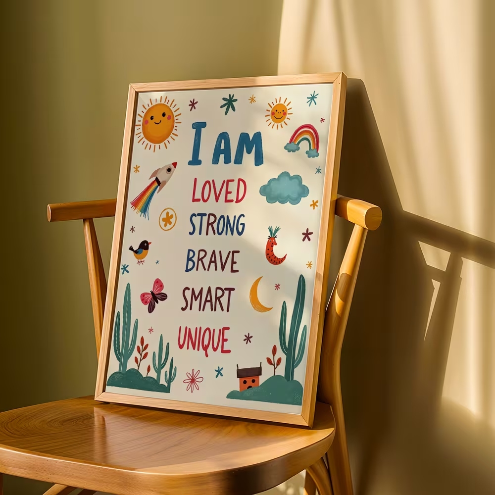 Arte de Parede Colorida 'Eu So - Smart Home Poster avaliação e preço