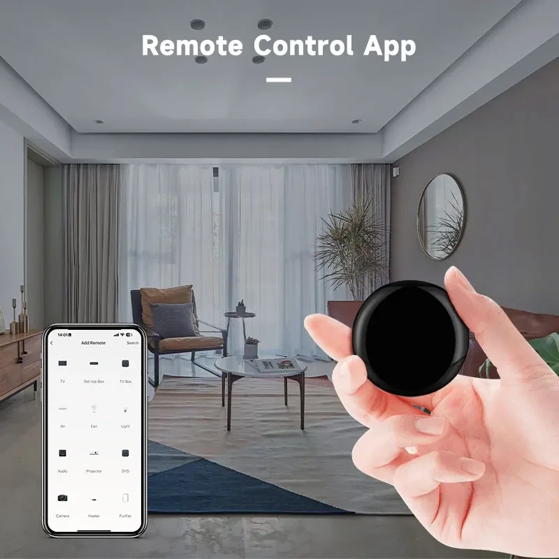 Tuya wifi ir controle remoto c - Universal Remote Smart Home avaliação e preço