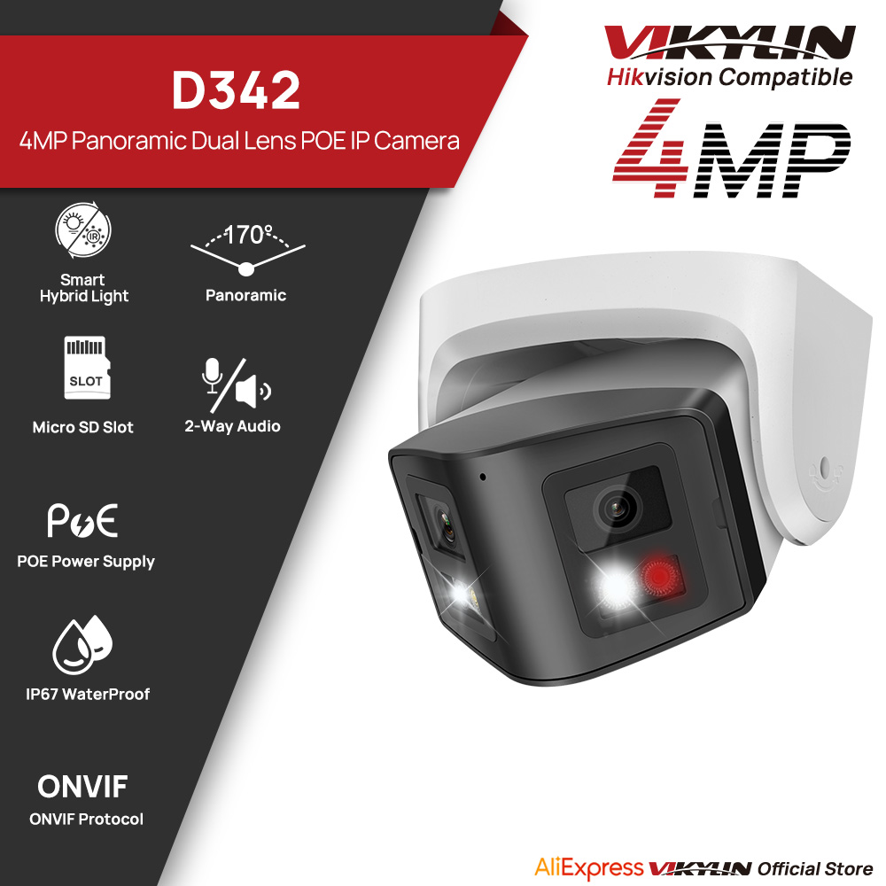 Câmera IP Vikylin 4MP Panorâmi - Smart Home Hikvision avaliação e preço