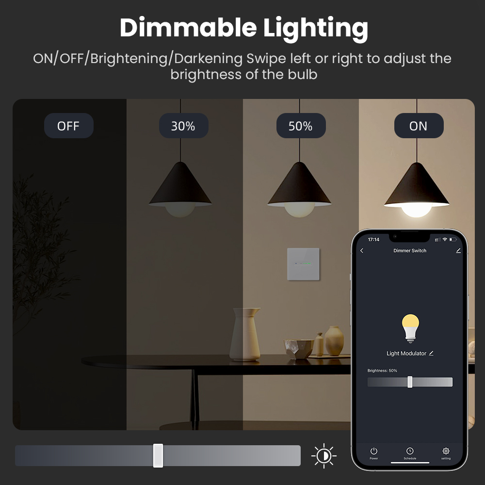 AVATTO WiFi Interruptor Dimmer - Smart Home Lighting avaliação e preço