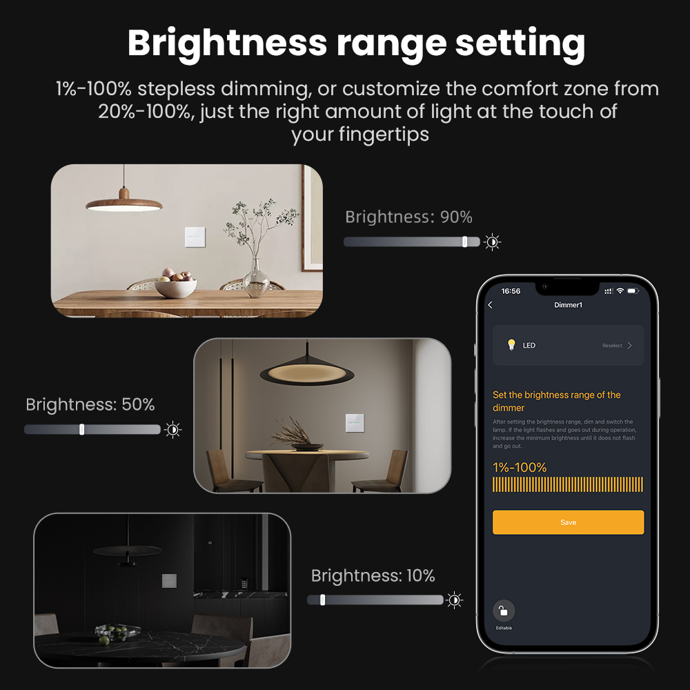 AVATTO WiFi Interruptor Dimmer - Smart Home Lighting avaliação e preço