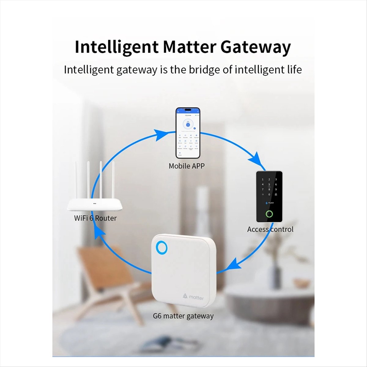 TTLOCK G6 Smart Matter Gateway - Smart Home Router avaliação e preço
