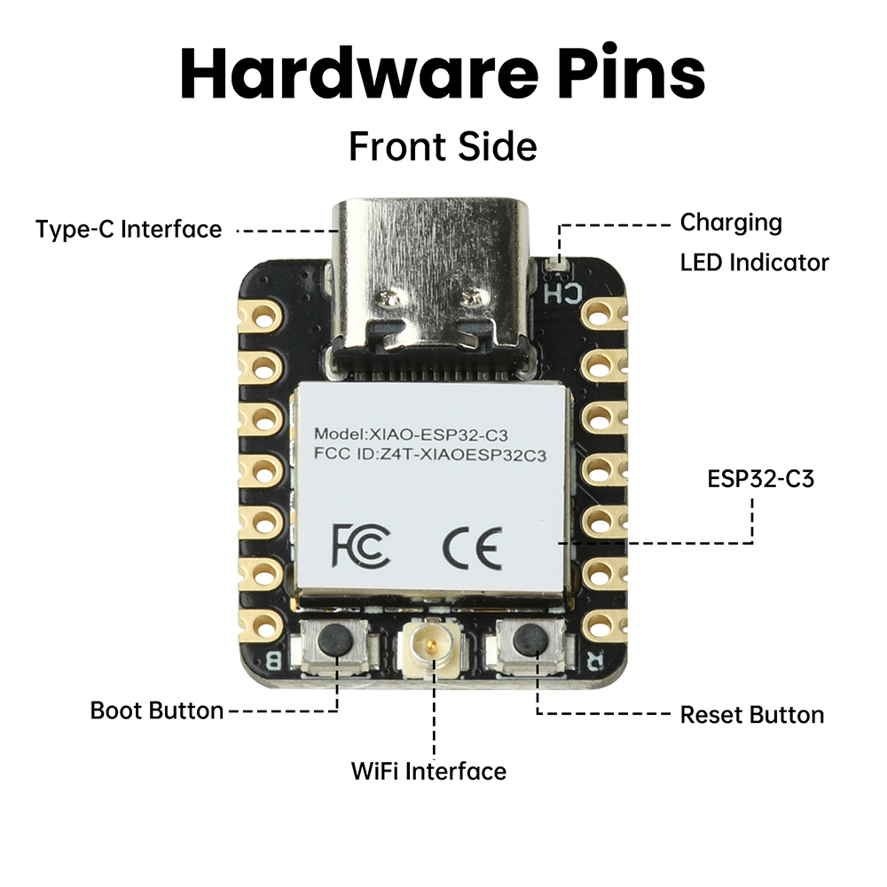 ESP32-C3 Seeed Studio XIAO Blu - Smart Home Mod avaliação e preço