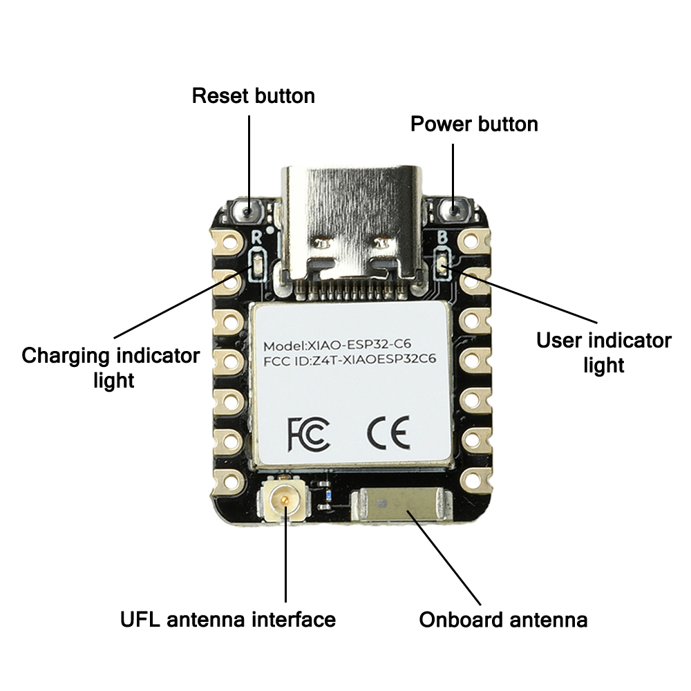 ESP32-C3 Seeed Studio XIAO Blu - Smart Home Mod avaliação e preço