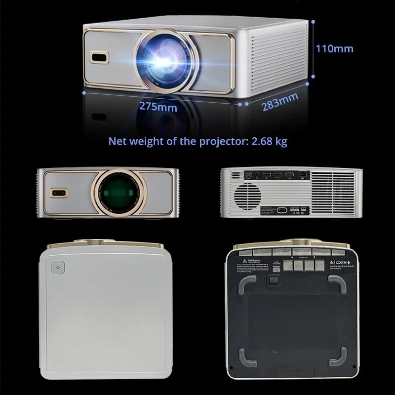 Projetor Smart Home 1080P 4K 2 - Smart Home Mod avaliação e preço